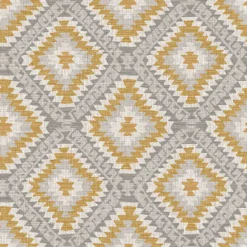 Superfresco Easy Grey & Yellow Geometric Woven Effect Textured Wallpaper -Trade Point Sale superfresco easy grey yellow geometric woven effect textured wallpaper5011583512854 02c bq
