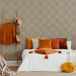 Superfresco Easy Grey & Yellow Geometric Woven Effect Textured Wallpaper -Trade Point Sale superfresco easy grey yellow geometric woven effect textured wallpaper5011583512854 02i bq