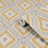 Superfresco Easy Grey & Yellow Geometric Woven Effect Textured Wallpaper 2 Superfresco Easy Grey & Yellow Geometric Woven Effect Textured Wallpaper -Trade Point Sale superfresco easy grey yellow geometric woven effect textured wallpaper5011583512854 36C