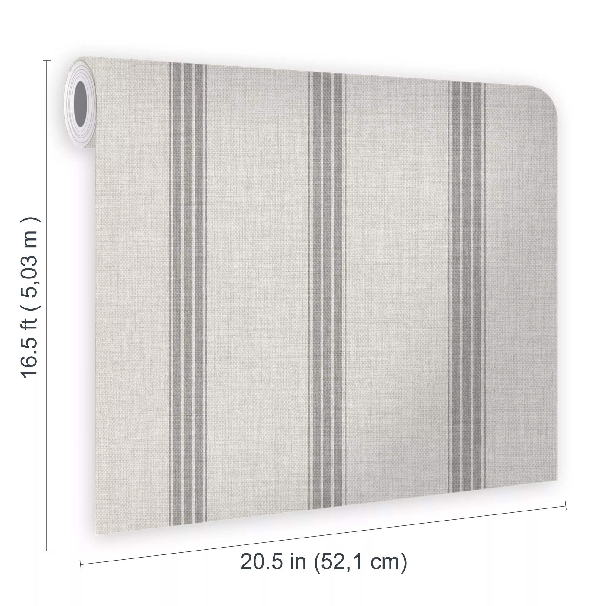 Superfresco Easy Natural Stripe Fabric Effect Smooth Wallpaper 8 Superfresco Easy Natural Stripe Fabric Effect Smooth Wallpaper - Image 6