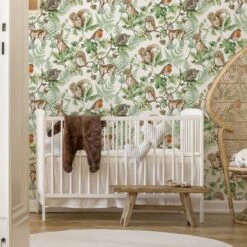 Superfresco Easy Neutral Woodland Animals Smooth Wallpaper -Trade Point Sale superfresco easy neutral woodland animals smooth wallpaper5011583417128 01i