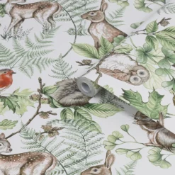 Superfresco Easy Neutral Woodland Animals Smooth Wallpaper -Trade Point Sale superfresco easy neutral woodland animals smooth wallpaper5011583417128 36c