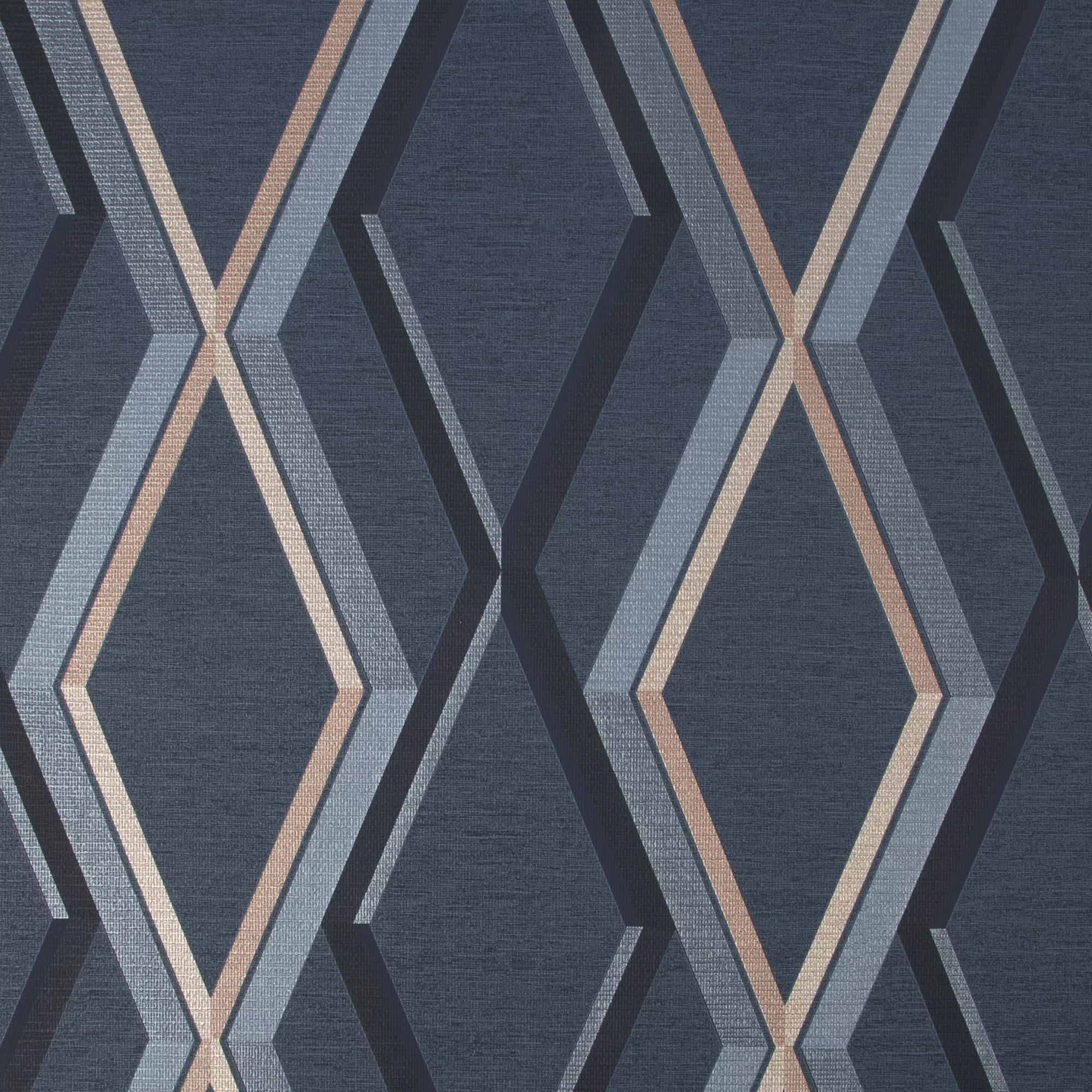 Superfresco Easy Prestige Navy Geometric Metallic Effect Smooth Wallpaper 3 Superfresco Easy Prestige Navy Geometric Metallic Effect Smooth Wallpaper