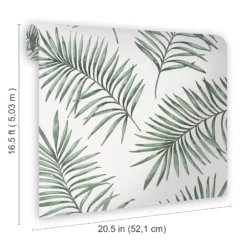Superfresco Easy Scandi Green & White Leaves Smooth Wallpaper 13 Superfresco Easy Scandi Green & White Leaves Smooth Wallpaper -Trade Point Sale superfresco easy scandi green white leaves smooth wallpaper5011583397314 01t BQ