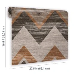 Superfresco Easy Tribal Cocoa Chevron Embossed Wallpaper 13 Superfresco Easy Tribal Cocoa Chevron Embossed Wallpaper -Trade Point Sale superfresco easy tribal cocoa chevron embossed wallpaper5011583470376 01t bq