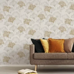 Superfresco Easy Wanderlust White Leaves Metallic Effect Smooth Wallpaper -Trade Point Sale superfresco easy wanderlust white leaves metallic effect smooth wallpaper5011583531800 20i