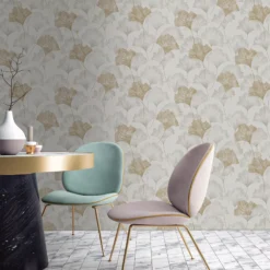 Superfresco Easy Wanderlust White Leaves Metallic Effect Smooth Wallpaper -Trade Point Sale superfresco easy wanderlust white leaves metallic effect smooth wallpaper5011583531800 21i