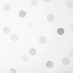 Superfresco Easy White Dotty Silver Effect Smooth Wallpaper