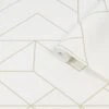Superfresco Easy White Geometric Gold Effect Smooth Wallpaper -Trade Point Sale superfresco easy white geometric gold effect smooth wallpaper5011583447552 36c BQ