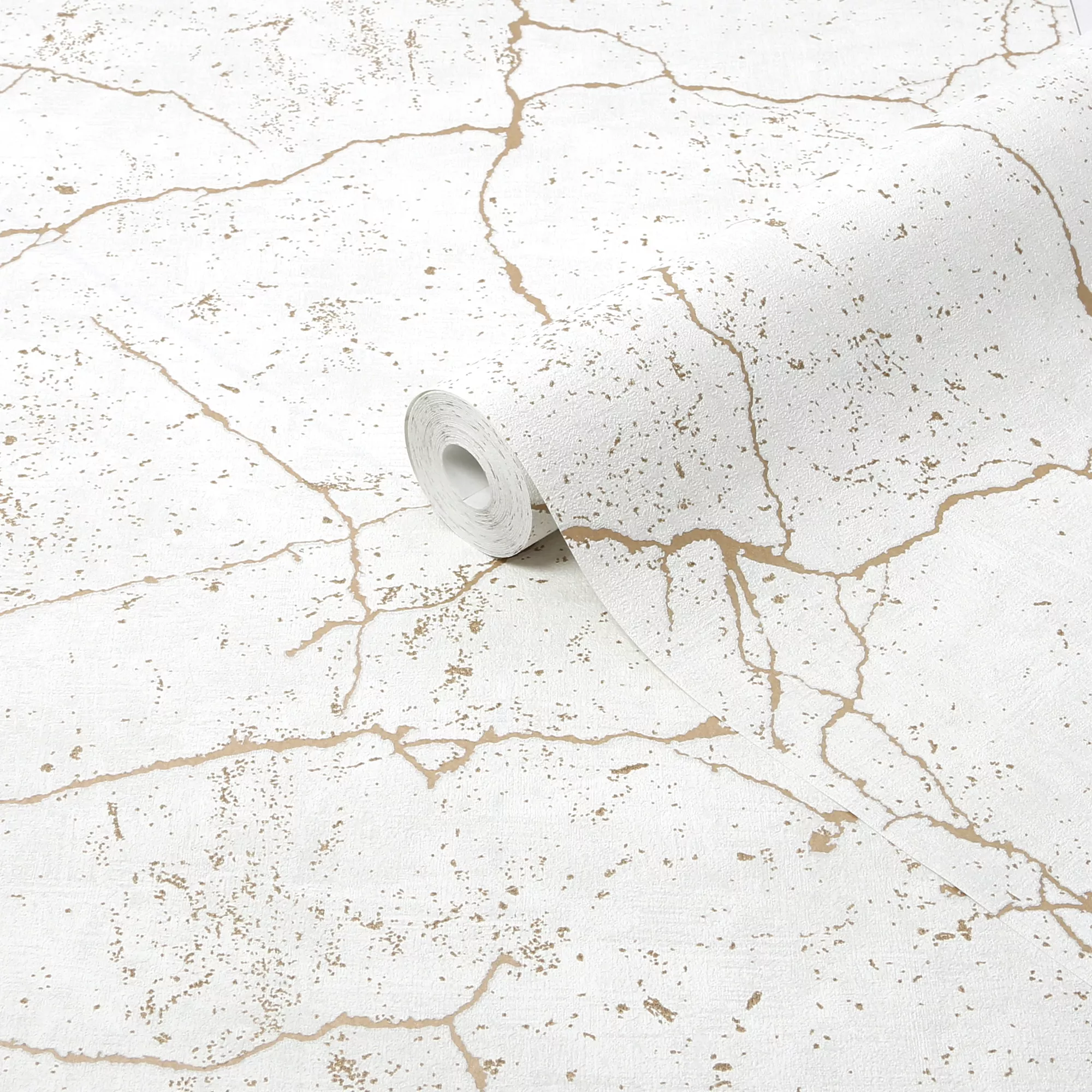 Superfresco Kintsugi White Gold Effect Smooth Wallpaper 3 Superfresco Kintsugi White Gold Effect Smooth Wallpaper