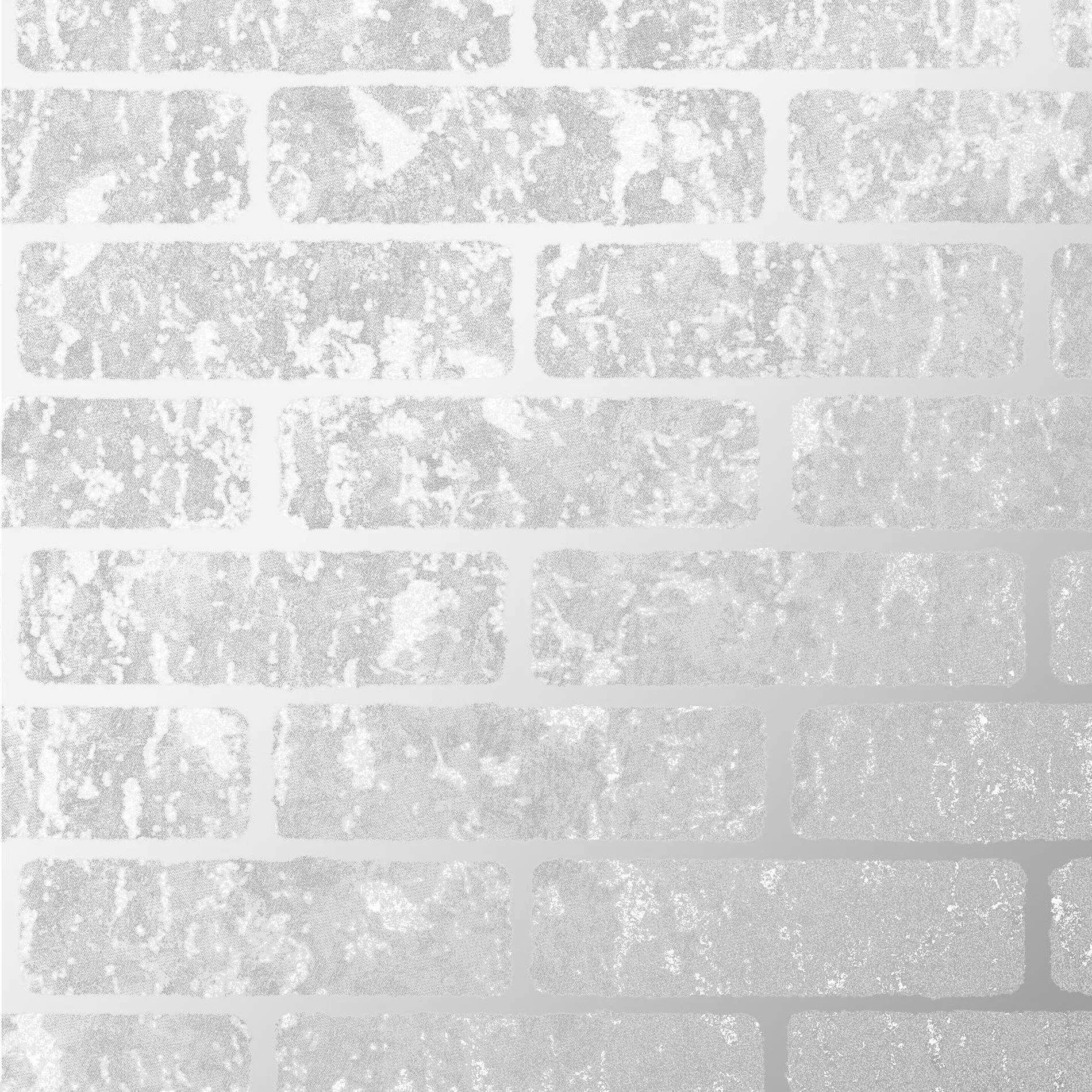 Superfresco Milan Grey Brick Silver Effect Smooth Wallpaper 5 Superfresco Milan Grey Brick Silver Effect Smooth Wallpaper - Image 3