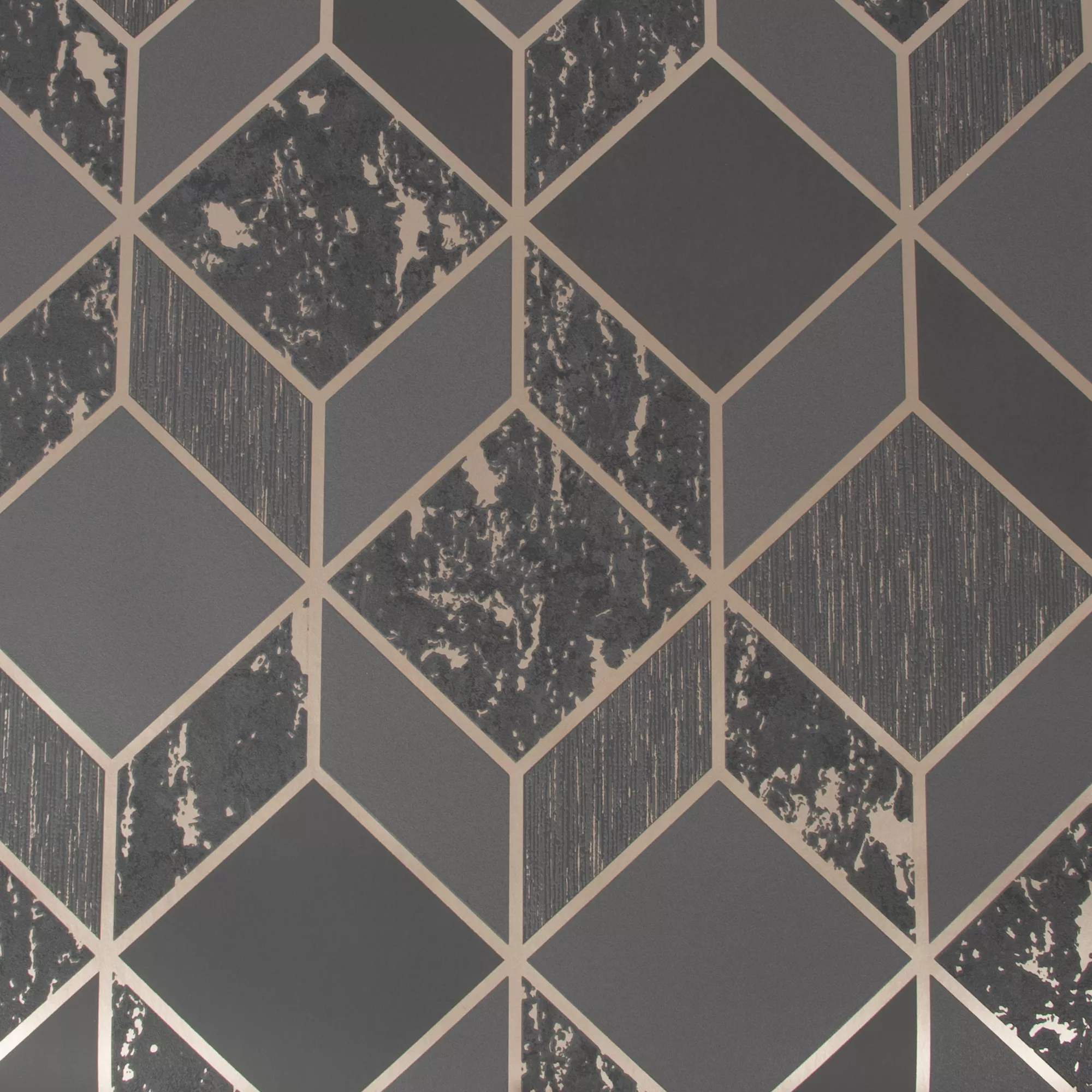Superfresco Vittorio Charcoal Geometric Metallic Effect Smooth Wallpaper 3 Superfresco Vittorio Charcoal Geometric Metallic Effect Smooth Wallpaper