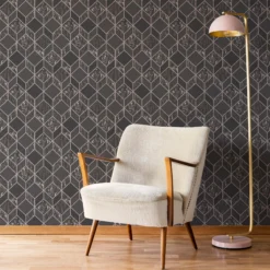 Superfresco Vittorio Charcoal Geometric Metallic Effect Smooth Wallpaper 12 Superfresco Vittorio Charcoal Geometric Metallic Effect Smooth Wallpaper -Trade Point Sale superfresco vittorio charcoal geometric metallic effect smooth wallpaper5011583410921 02i BQ