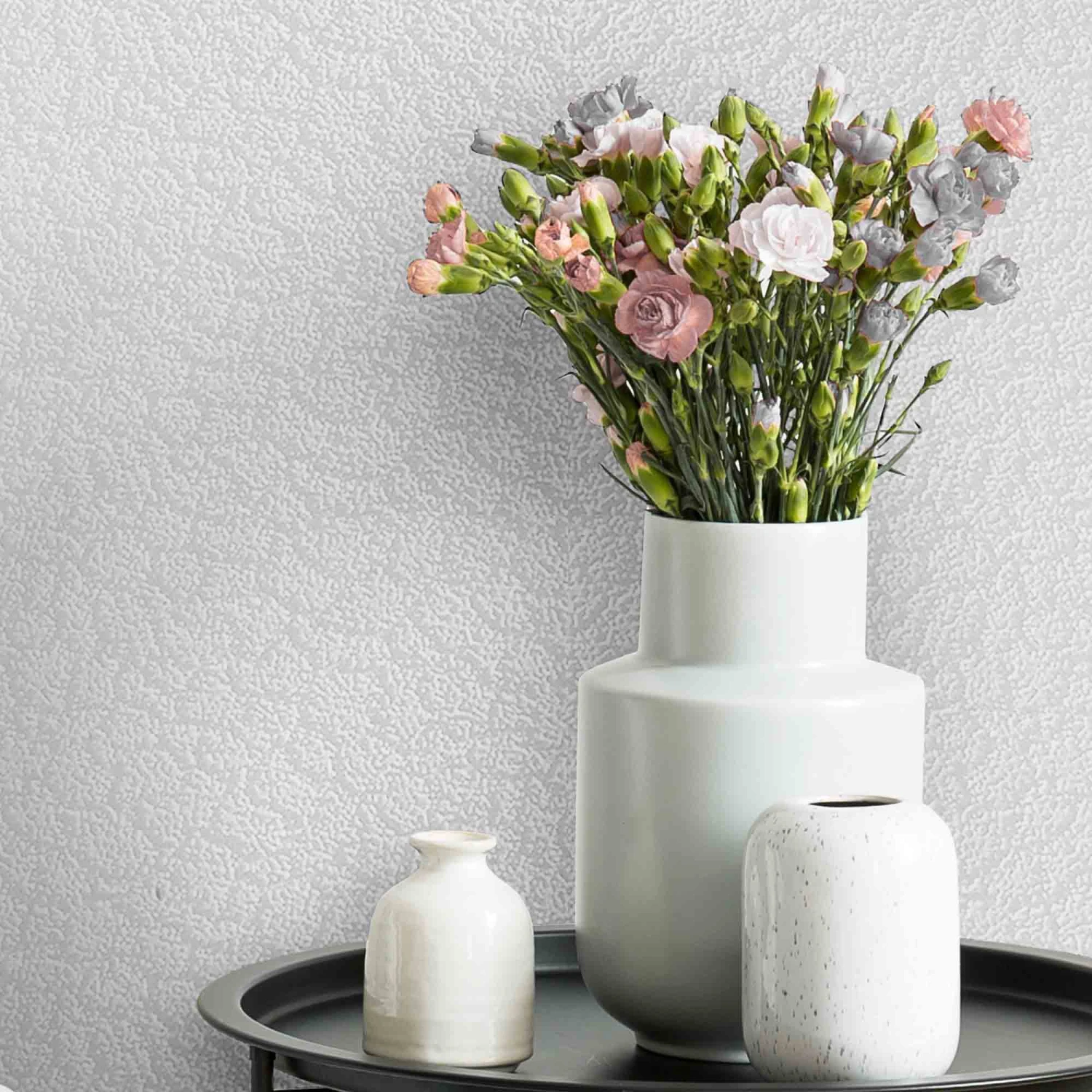 Superfresco White Stipple Textured Wallpaper 7 Superfresco White Stipple Textured Wallpaper - Image 5