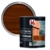 V33 Extreme Protection Mahogany Satin Wood Stain, 750ml -Trade Point Sale v33 extreme protection mahogany satin wood stain 750ml3153895180641 02c bq