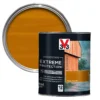 V33 Extreme Protection Teak Satin Wood Stain, 750ml -Trade Point Sale v33 extreme protection teak satin wood stain 750ml3153895180658 02c bq