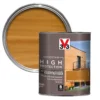 V33 High Protection Medium Oak Mid Sheen Wood Stain, 750ml -Trade Point Sale v33 high protection medium oak mid sheen wood stain 750ml3153895144377 02c bq